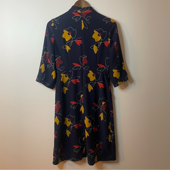 Hobbs Lyla Floral Print Dress - Picture 4 of 8